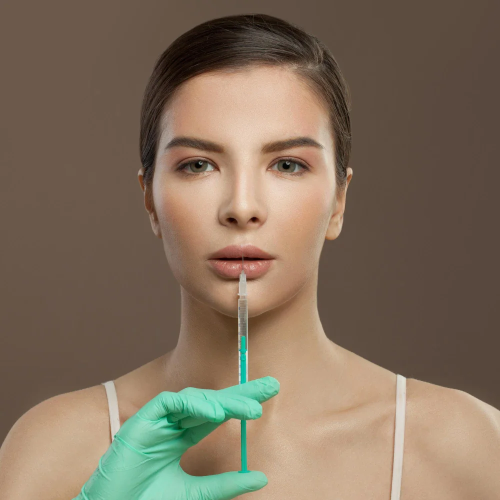 Dermal filler lip treatment